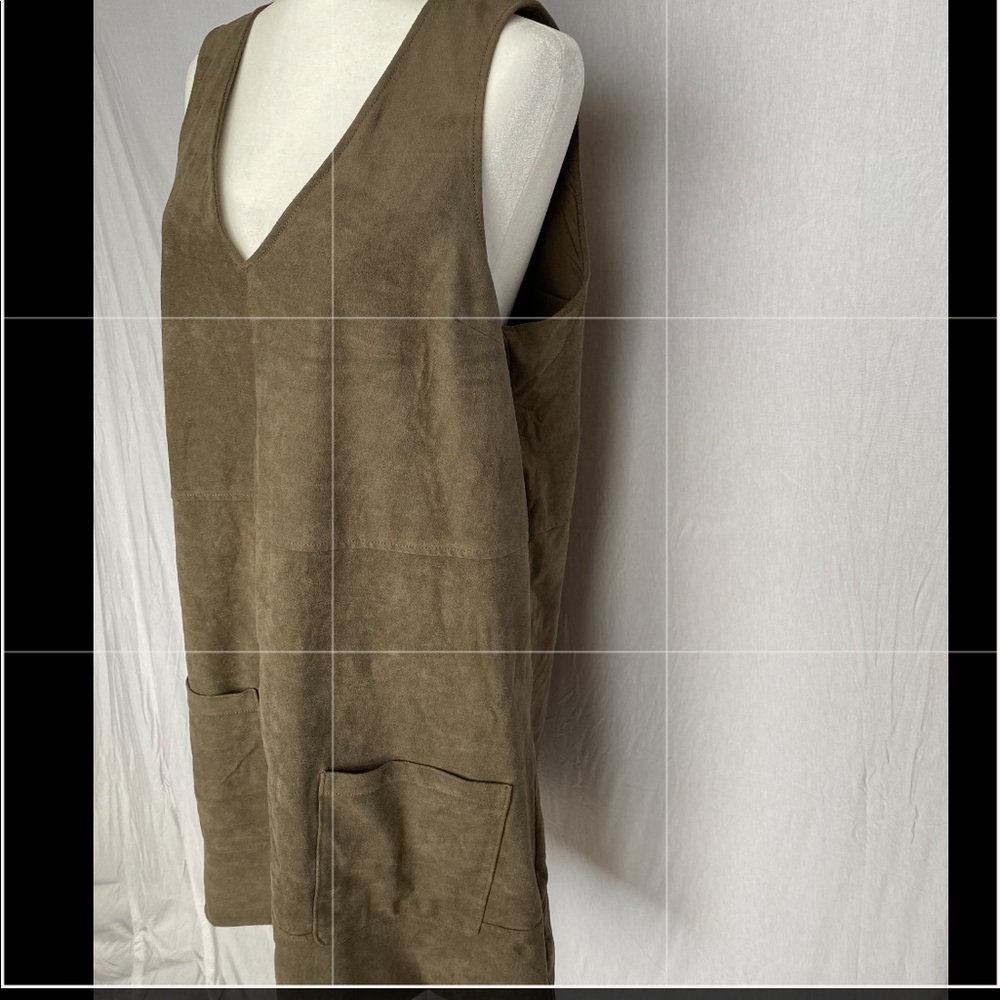 Abercrombie and Fitch Suede Jumper Dress